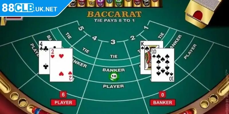 Quy tắc rút bài Baccarat 88CLB