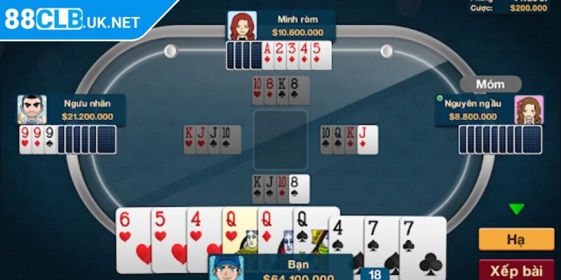 Phỏm 88CLB Game Bài Xanh Chín Dành Cho Người Đam Mê Đỏ Đen 2 Chiến thuật câu bài